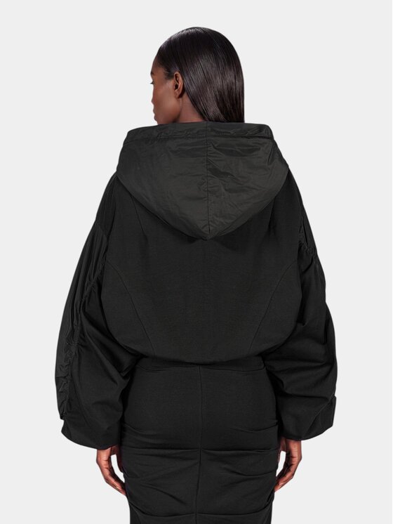 MADE BY SOCIETY MADE BY SOCIETY Kurtka anorak MOKSHA Jacket - J27546 Czarny Basic Fit