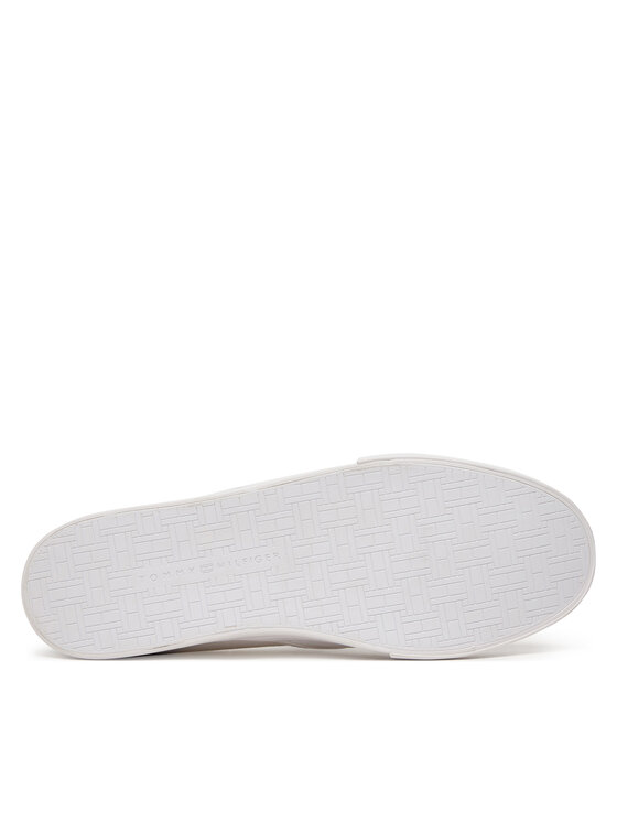 Tommy Hilfiger Tommy Hilfiger Teniși Vulc Core FM0FM05689 Alb