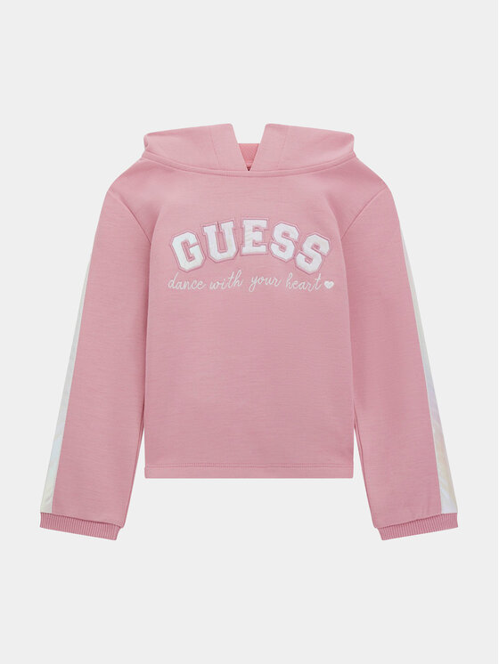 Guess Guess Суитшърт K4RQ05 KC3M0 Розов Regular Fit