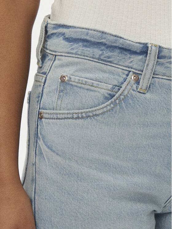 Lee Lee Jeans hlače Rider Classic 112346314 Modra Straight Fit