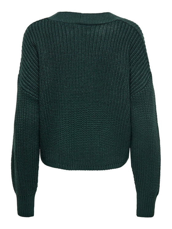 ONLY ONLY Strickjacke 15211521 Grün Regular Fit