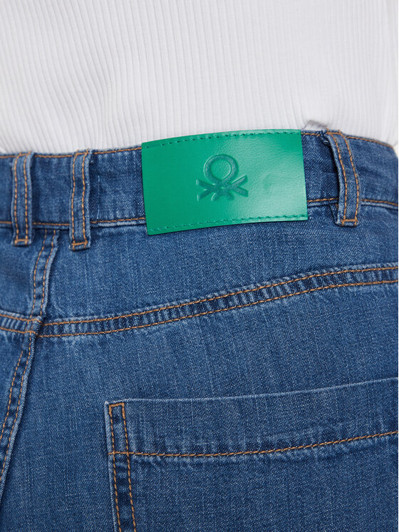 United Colors Of Benetton United Colors Of Benetton Džínsové šortky 42CLD9015 Modrá Regular Fit