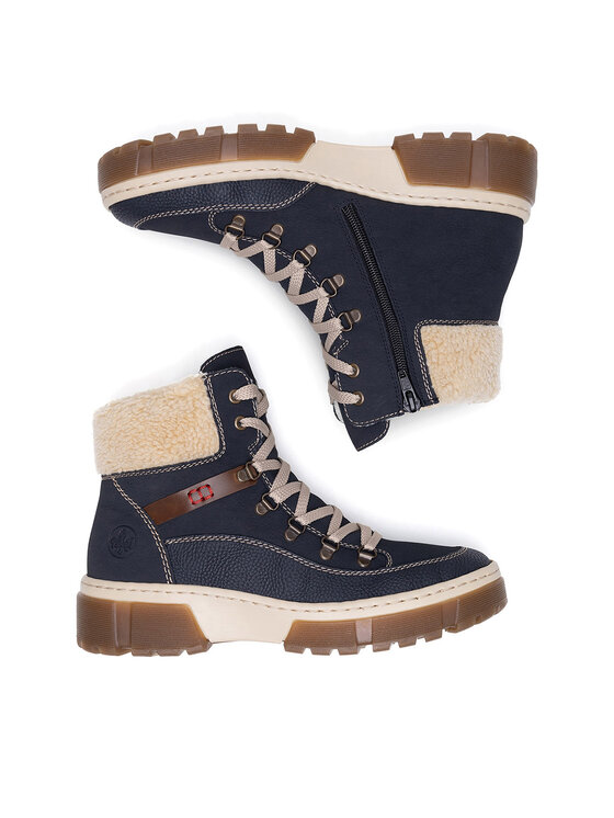 Rieker Rieker Stiefeletten X8638-14 Blau