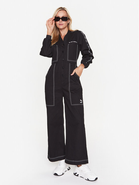 Puma Puma Комбінезон We Are Legends 536314 Чорний Relaxed Fit