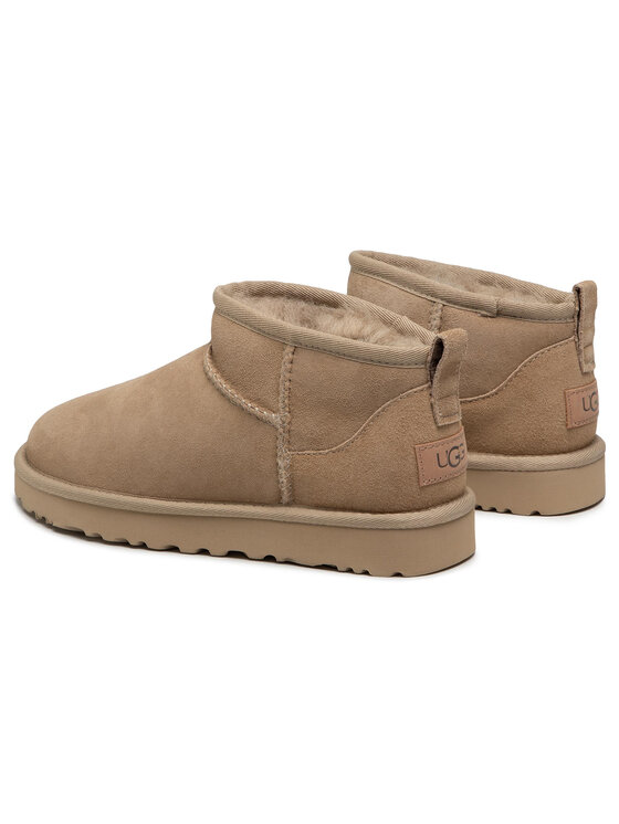 Ugg Ugg Sniego batai W Classic Ultra Mini 1116109 Smėlio