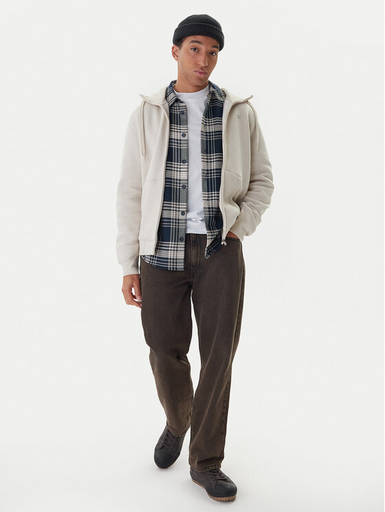 G-Star Raw G-Star Raw Mikina Premium Core D16122-C235 Écru Regular Fit