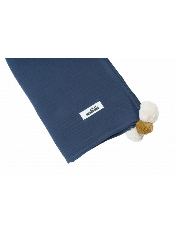 Malomi Malomi Otulacz dark blue Niebieski