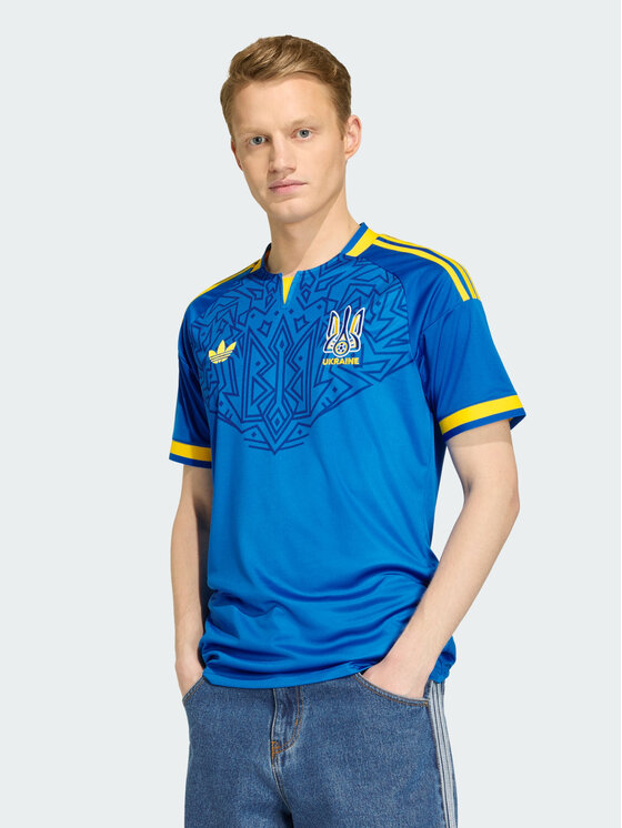 adidas adidas Koszulka techniczna 165855 Niebieski jasny Slim Fit