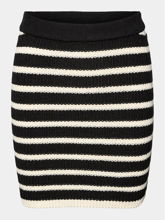 Vero Moda Vero Moda Ravno krilo Fabulous 10297815 Črna Slim Fit