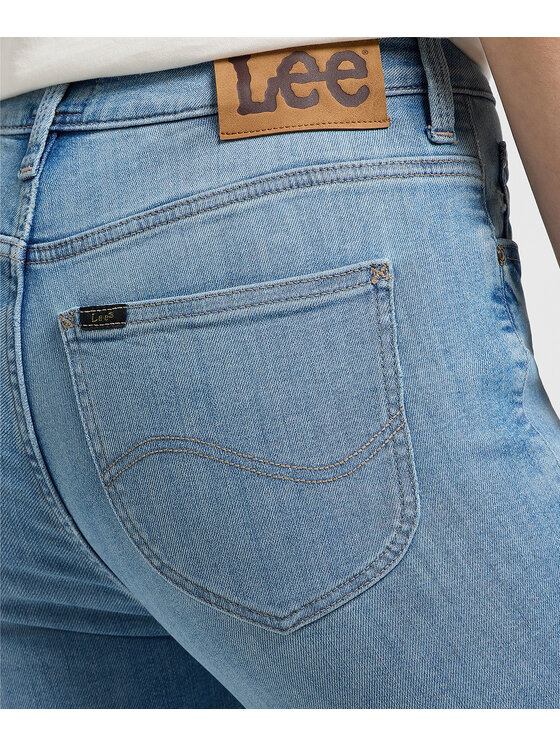 Lee Lee Jeansy Breese Niebieski Wide Leg