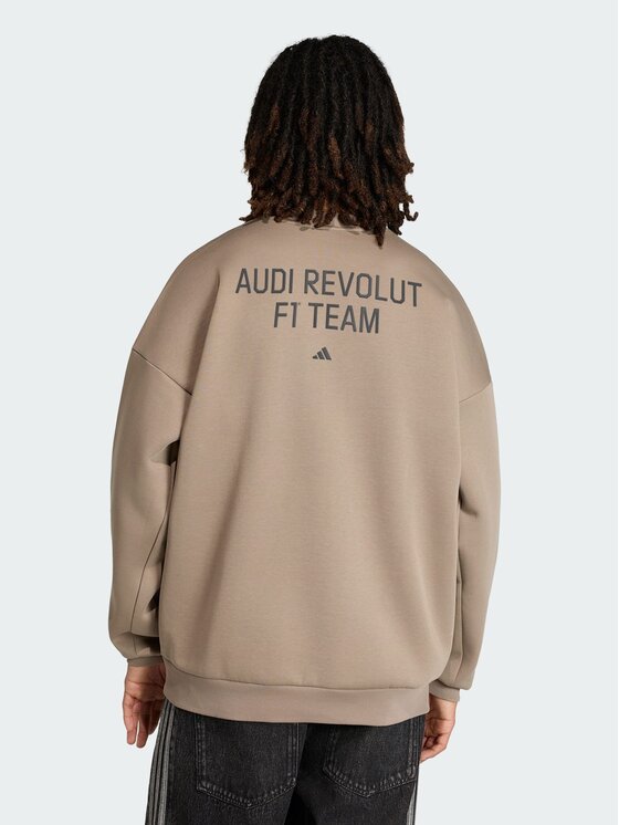 adidas adidas Longsleeve 164221 Brązowy Loose Fit