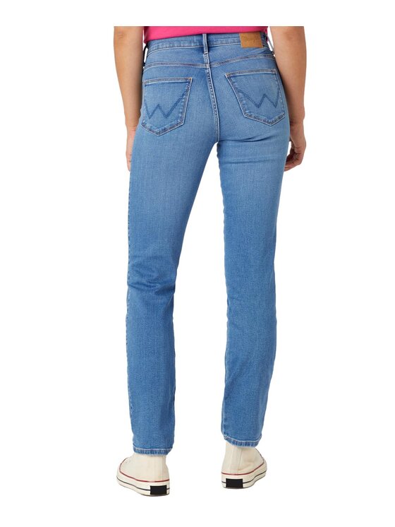 Wrangler Wrangler Jeansy W26LCY37M Niebieski Slim Fit