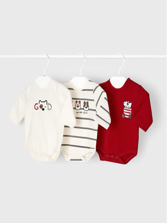 Set di 3 body da neonato 2714 Multicolore Regular