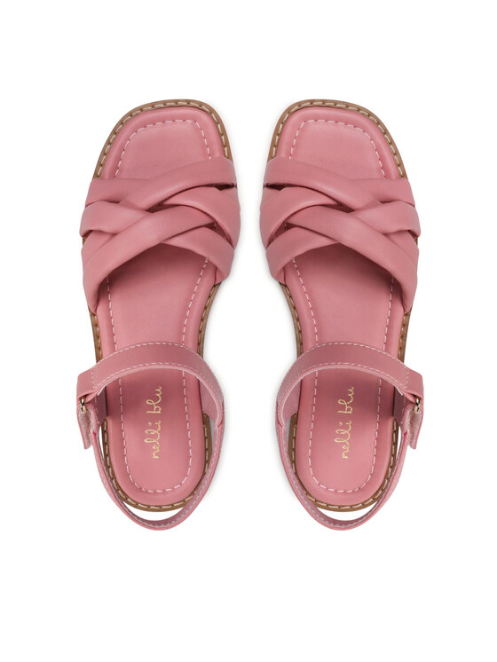 Nelli Blu Nelli Blu Sandály CS21092-02 Růžová