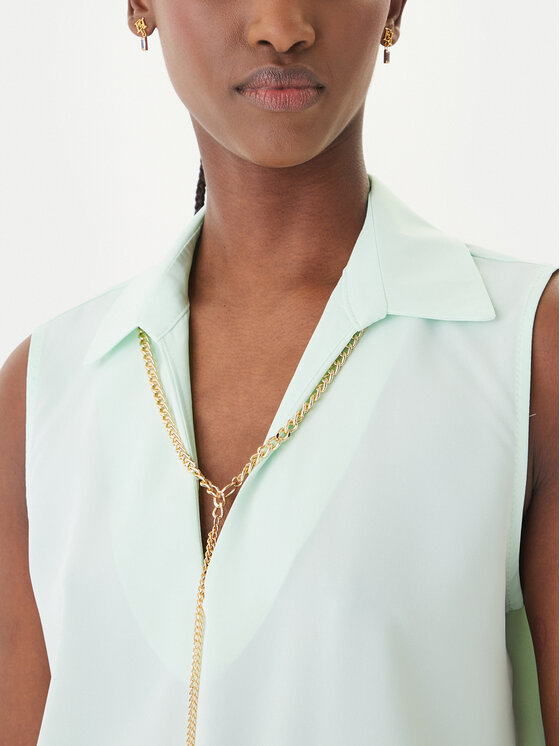 Rinascimento Rinascimento Blusa CFC0127446003 Verde Regular Fit