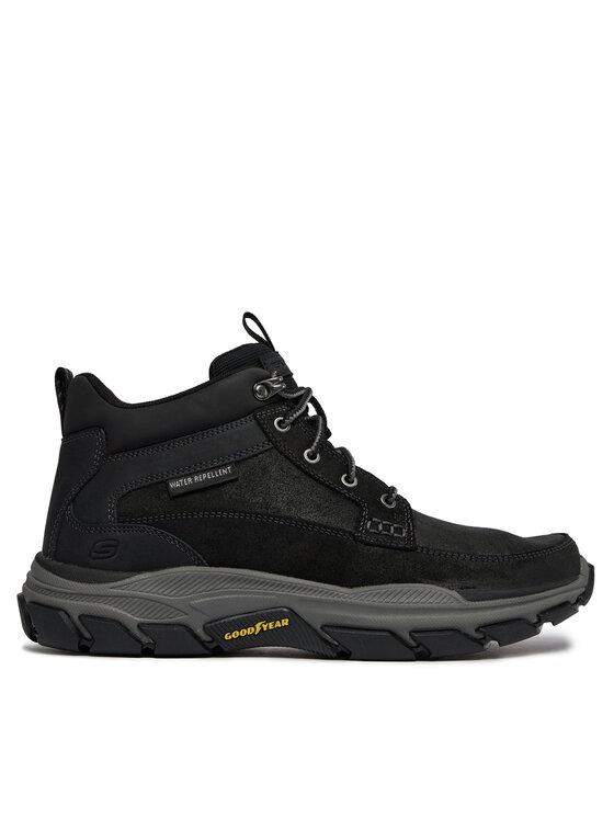 Skechers Skechers Gležnjarji Respected Boswell 204454/BLK Črna