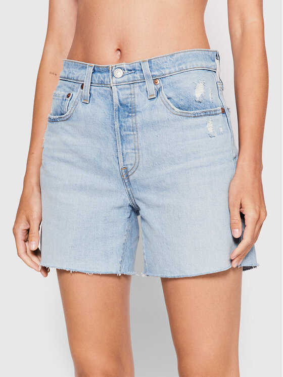 Levi's® Levi's® Kratke traperice 501® 85833-0018 Plava Slim Fit