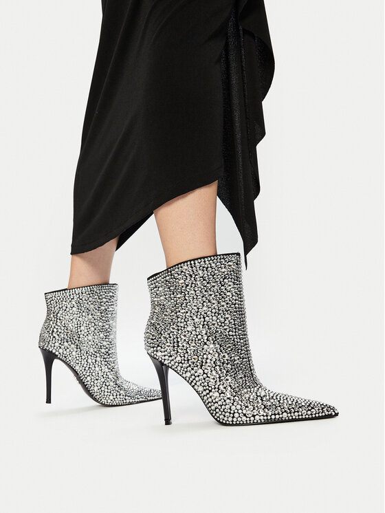 Steve Madden Steve Madden Botki Sentinel-R SM11003450 Srebrny