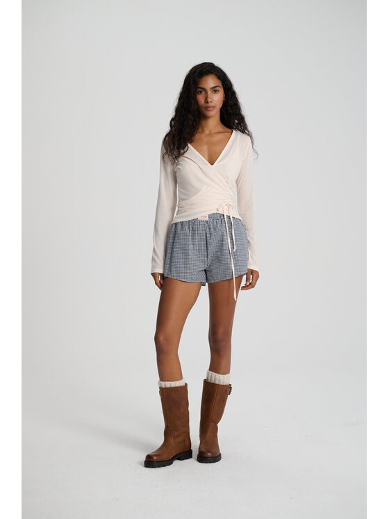 Le Songe Le Songe Bluzka ERIN Kremowy Basic Fit