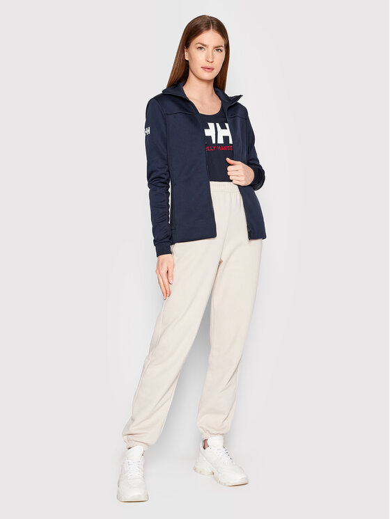 Helly Hansen Helly Hansen Bluza Crew 30357 Granatowy Regular Fit