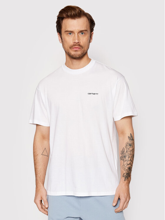 Carhartt WIP Carhartt WIP T-särk Nils I030111 Valge Loose Fit