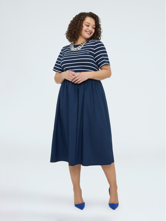 Fiorella Rubino Fiorella Rubino Sukienka codzienna 7024L001197N0Z4 Niebieski Regular Fit