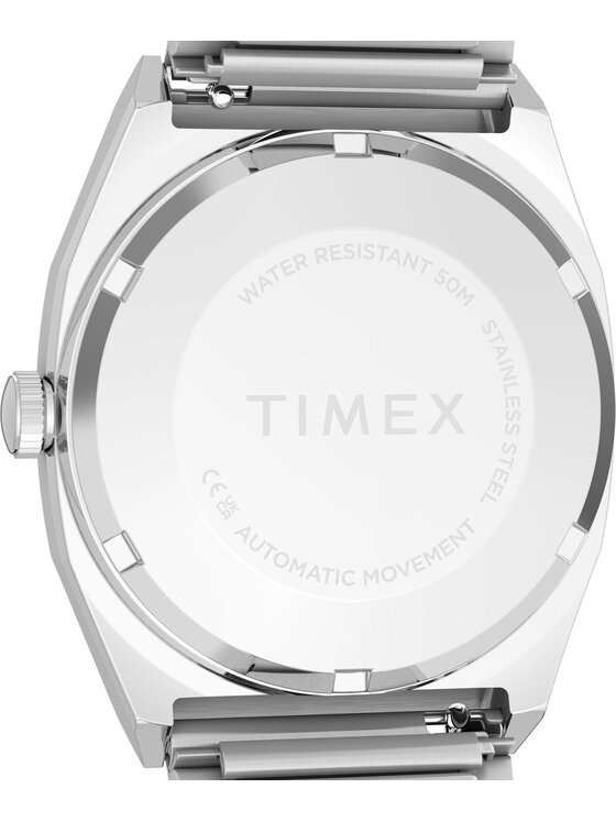 Timex Timex Zegarek TW2Y66700 Srebrny
