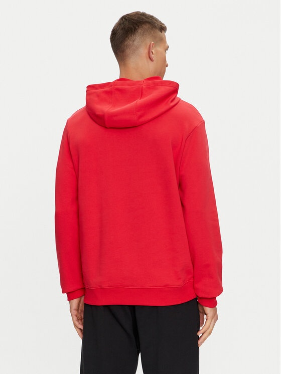 HUGO Hugo Felpa Dimonihood 50520159 Rosso Regular Fit