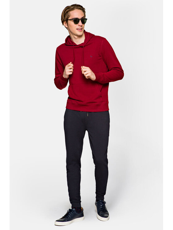 Lancerto Lancerto Spodnie dresowe Dax Granatowy Regular Fit