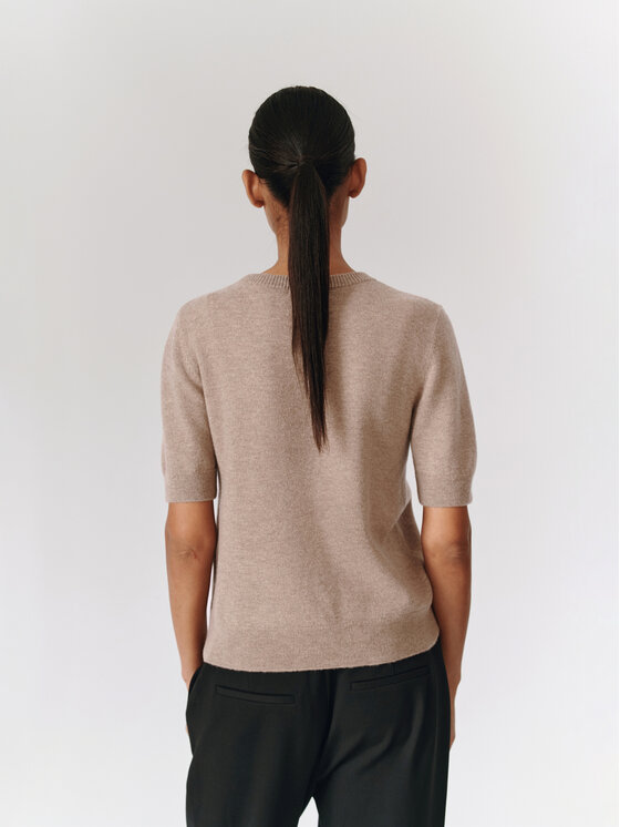 TATUUM TATUUM Sweter MERIO Brązowy Classic Fit