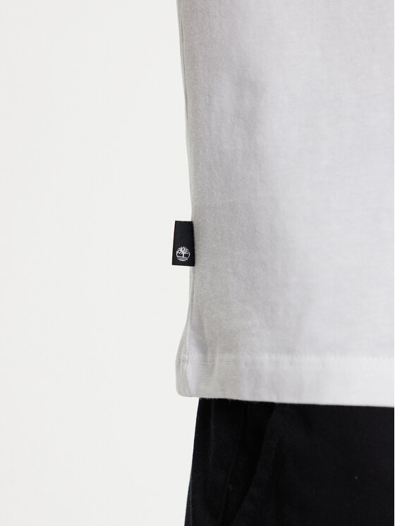 Timberland Timberland T-Shirt TB0A5QS2 Biały Regular Fit