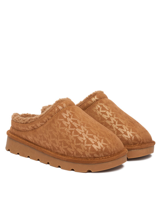 MICHAEL Michael Kors MICHAEL Michael Kors Παντόφλες Σπιτιού MK03782220 Καφέ