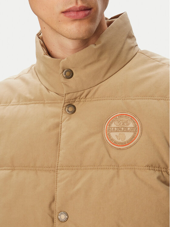 Napapijri Napapijri Bodywarmer Asko NP0A8AHH Beige Regular Fit
