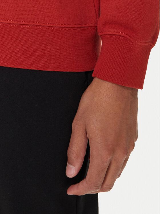 United Colors Of Benetton United Colors Of Benetton Bluza 342ZU1093 Bordowy Regular Fit