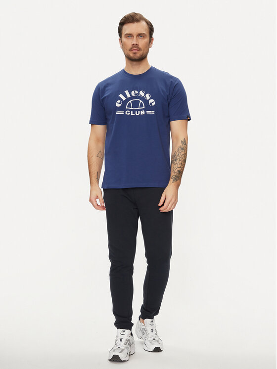 Ellesse Ellesse Футболка Club SHV20259 Cиній Regular Fit