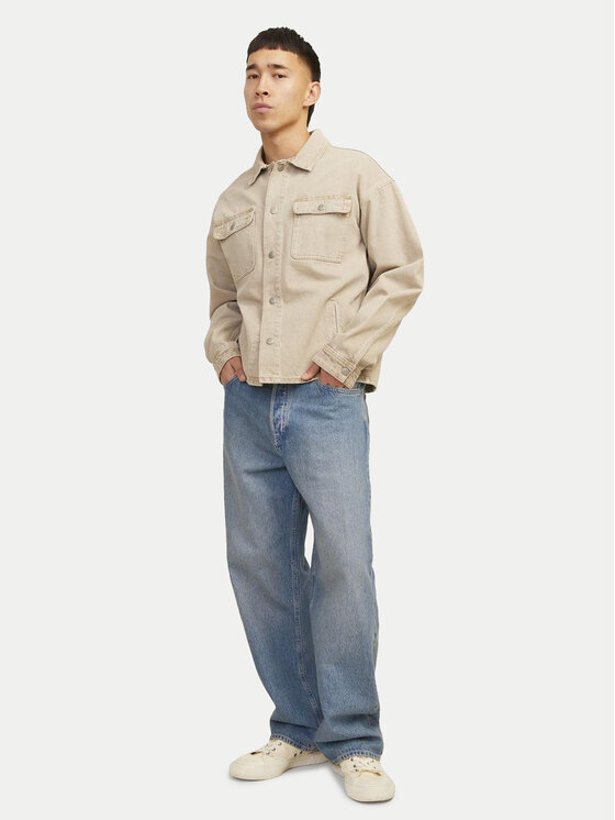 Jack&Jones Jeansy Alex 12259781 Niebieski Baggy Fit | Modivo.pl
