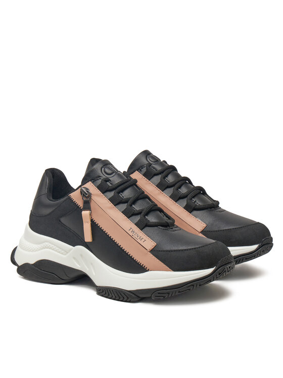 TWINSET TWINSET Sneakers 242TGT18E Negru