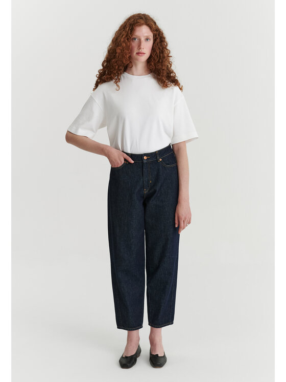 TATUUM TATUUM Jeansy LETI Granatowy Loose Fit