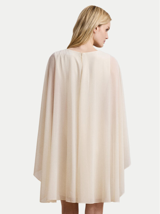 LAUREN RALPH LAUREN LAUREN RALPH LAUREN Cocktail obleka 253957566 Écru Regular Fit