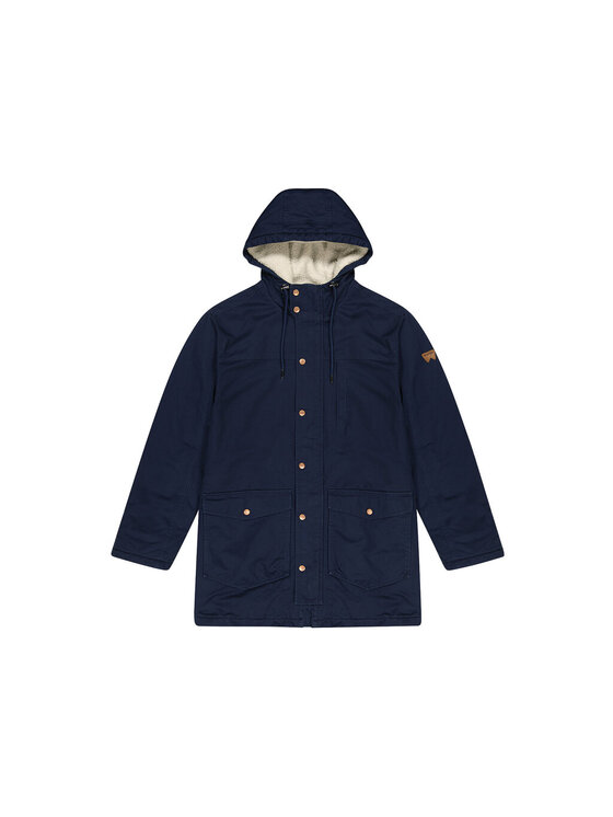 Wrangler Wrangler Giubbotto invernale HEAVY PUFFER Blu Regular Fit