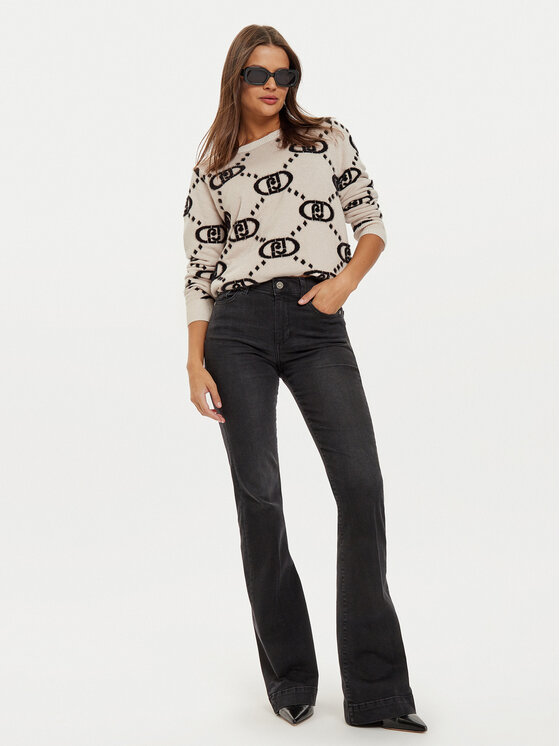 Liu Jo Sport Liu Jo Sport Пуловер TF4230 MA94O Розов Regular Fit