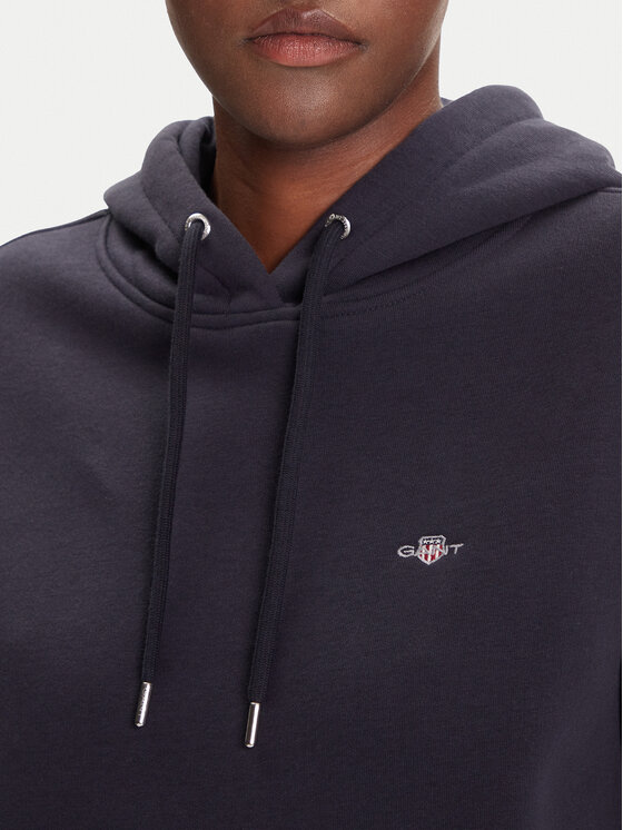 Gant Gant Bluza Shield 4201413 Granatowy Relaxed Fit