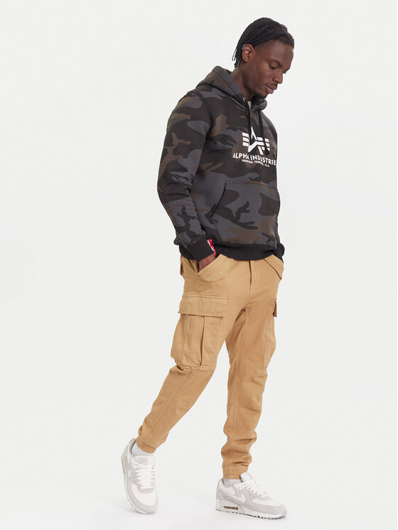 Alpha Industries Alpha Industries Joggery Airman 188201 Beżowy Tapered Fit