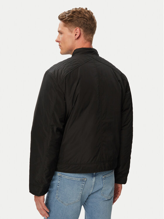 Karl Lagerfeld Jeans Karl Lagerfeld Jeans Übergangsjacke B3M15045 Schwarz Regular Fit