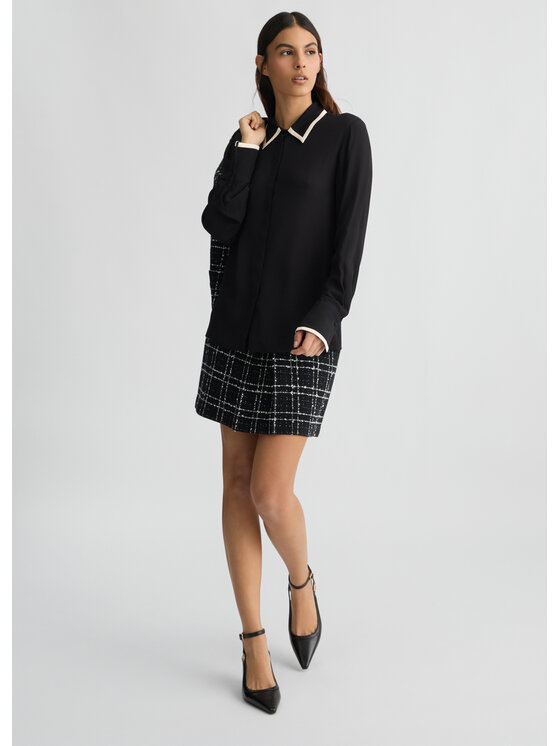 Liu Jo Liu Jo Camicia CA5198T257809D67 Nero Regular Fit