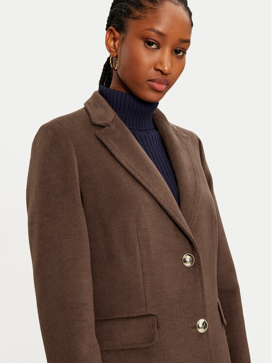 Maryley Maryley Prijelazni kaput 24IB808/14CO Smeđa Regular Fit