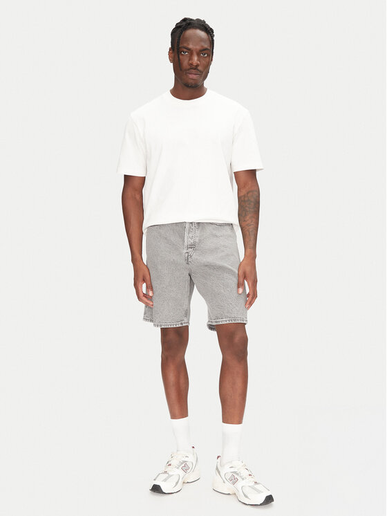 Jack&Jones Jack&Jones Kratke traperice Tony 12269489 Siva Loose Fit