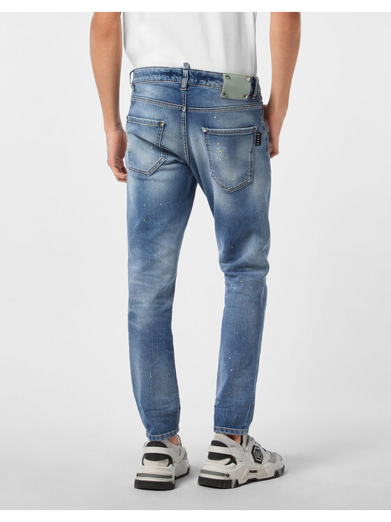 PHILIPP PLEIN PHILIPP PLEIN Jeansy 26869 Niebieski Skinny Fit