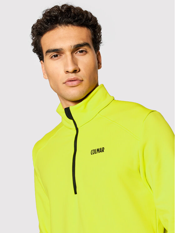 Colmar Colmar Felpa tecnica Monface 8306 9UE Giallo Regular Fit