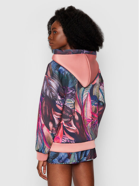 Felpa Floral Multicolore Regular Fit